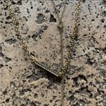 House of Harlow 1960 South Point Aztec Turqouise Layered Strand Necklace Gold Photo 9