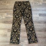 Urban Outfitters  Black Gold Flare Trousers Photo 2