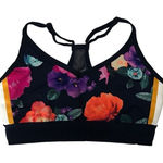 PINK - Victoria's Secret PINK Ultimate Victoria’s Secret floral racer back sports bra M Photo 0