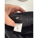 EXPRESS  Black MidRise Skinny Jeans Distressed Raw Hem Size 6 | Grunge Chic | Y2K Photo 5