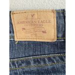 American Eagle Jeans 29x32 Blue Denim Bootcut Flare Flap Pockets Y2K Tag 6 R Photo 4