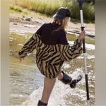 Free People  FP Movement Walk the Line Tie Zip Pullover Photo 2