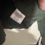 Croft & Barrow Womens Blazer Jacket Olive Green embossed paisley fitted sz 10 Photo 3