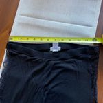 Zenana Outfitters Black Leggings with Lace Detail Photo 5