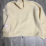 Levi's Levi’s Cream Sherpa Fleece Pullover | Size L | Cozy Teddy Style Sweater Photo 2
