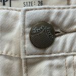 Free People Cream and White Tie Dye Embroidered Shorts 26 boho campcore Photo 5