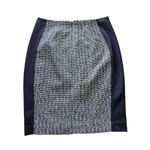 White House | Black Market  Tweed Pencil Skirt Career Officer Blue Ecru Photo 1