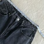 Cotton On Off Black Denim Mom Jeans Size 6 Photo 5