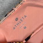 Athleta  Swim Dress‎ Aqualuxe Orange Green Botanical Ruched Beach Casual Medium Photo 8