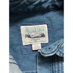 American Eagle balloon sleeve denim shirt Photo 3