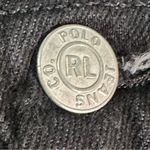 Ralph Lauren Polo Black Denim Jeans Stretch Boot Cut Sz 12 Photo 6