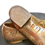 Michael Kors Roxanne Gold Floral Brocade Loafer Regency Renaissance Bridgerton 6 Photo 4