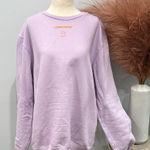 Lonely Ghost  Light Purple Crew Neck Sweater Photo 0