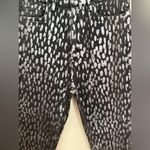 7 For All Mankind The High Waist Skinny Jeans Size 27 Foil Snow Leopard Metallic Photo 4