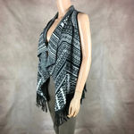 INC INTERNATIONAL CONCEPTS Linen Blend Sweater Vest NWT Medium Black Photo 7