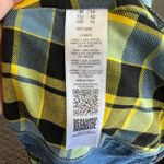 Denim Plaid Corset Top,‎ Grunge Y2K Punk Mall Goth Medium Indie Sleaze Photo 5