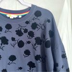 BODEN | Navy Blue Jasmine Sweatshirt Dress Sz 12 Photo 2