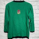 Vintage Fashion Only Christmas Sweater Green Stocking Bells Embellished Size M Size M Photo 5