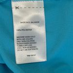 Reebok Blue Fitted Short Sleeve T-Shirt Photo 4