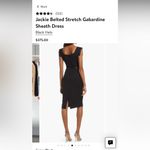 Black Halo Jackie Stretch Gabardine
Sheath Dress
 S fall formal cocktail $400 Photo 2