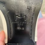 Marc Fisher White and Black Ankle Booties Sleek Design Photo 4