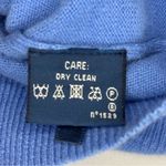 Ralph Lauren Blue Label 100% Cashmere Italian Yarn V Neck Blue Sweater Large Photo 6