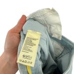 Anthropologie Maeve  Wide Leg Cropped Raw Hem Jeans Light Wash Womens 26P Photo 6