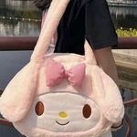 Cute Pink Character Shoulder Bag Photo 0