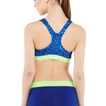 Nike Pro Classic Bash Bra Blue Sport Athletic Womens Size XS Running Yoga Hiking Photo 2