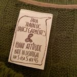 ZARA  Trafaluc Hunter Green Cable Knit Cropped Sweater | S Photo 1