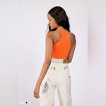 Urban Outfitters Out From Under by  Zelda Seamless Twist Bra Top Tangerine Size M Photo 2