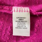 Self Esteem Womens Cardigan Sweater Sleeveless Open Front Knit Large Pink Photo 6