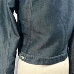 Old Navy Sherpa Lined Jean Denim Trucker Jacket Y2K Vintage Warm Women Sz M NWOT Photo 14