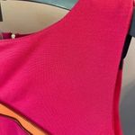 Adrienne Vittadini  HOT PINK‎ & ORANGE ZIPPER DRESS SIZE 4 Photo 10