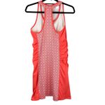 Lola by AFG Peach Geometric Athletic Racerback Dress Tennis Golf Sz Medium Orange Photo 1