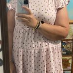 Spring floral Print Tunic Dress short ruffle sleeves soft and cute 🥰 Size 2X Photo 3