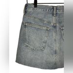 AGOLDE Criss Cross Skirt Size 28 Light Wash Photo 4