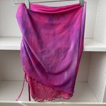 Tiger Mist  Jordie Ombré Ruched Tie Mini Skirt Photo 5