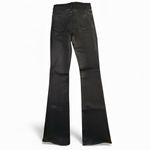 Hudson Jeans  Barbara High Rise Coated Bootcut Flare Jeans Black Womens Size 27 Photo 1