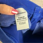 Rebecca Minkoff  royal blue slim denim bleeker size 30 waist preppy designer Photo 6