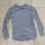 Lululemon Gray Longsleeve Knit Sweater Sz 10-12 Photo 0