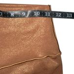 Aerie Offline by Real Me Crop Hi-Rise Shimmering Bronze Leggings MEDIUM Photo 4