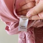 Lulus Nora Lee‎ Dusty Rose Sleeveless Lace Midi Dress Pink Womens Size L Lined Size L Photo 7