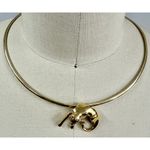 14k Gold Panther Slide Pendant + 14k Italy Omega Chain – 22.3g Photo 9