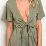 Loveriche Plunging Neckline Romper Photo 0