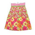 Lilly Pulitzer LILLY PULITZER Womens Strapless Floral Midi dress Multicolor Sz 8 Casual Photo 4