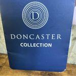 Doncaster  Collection Wool Blend Pink Tabbed Long Sleeve Button Front Blouse Photo 6