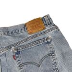 Levi's Vintage 550 Jeans Women's 24W USA Relaxed Tapered Light Wash Distressed Photo 8
