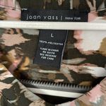 Joan Vass  Abstract Long Blouse Oversized L Photo 1