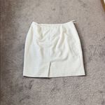 Le Suit  Ivory Two Piece Tweed Skirt Suit Set SIZE 16P Photo 7